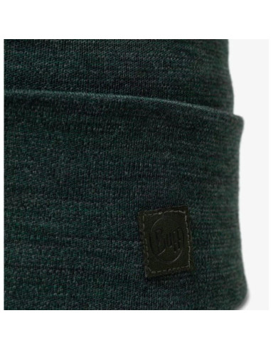 Czapka buff merino heavyweight beanie solid forest