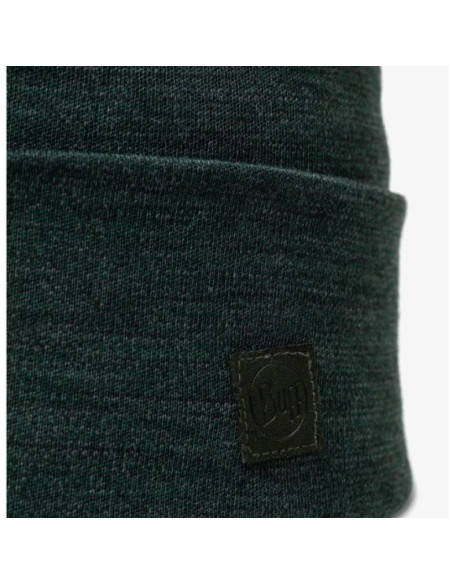 Czapka buff merino heavyweight beanie solid forest