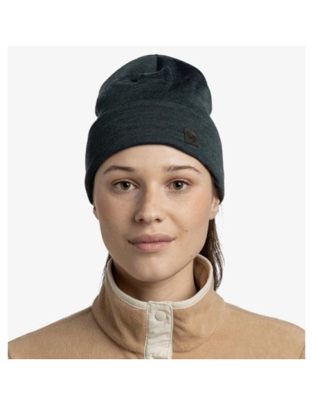 Czapka buff merino heavyweight beanie solid forest