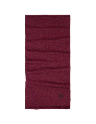 Bandana buff merino midweight melange tibetan red