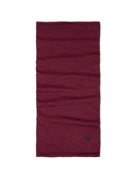 Bandana buff merino midweight melange tibetan red