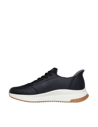 Buty męskie skechers bobs squad 4 direct step czarne 118424 blk