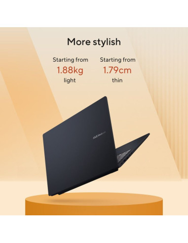 Asus vivobook 16 m1607ka-mb164w ryzen ai 5 330 16.0"wuxga ips-level panel 60hz 300nits ag 16gb ddr5 ssd512 radeon graphics wlan+