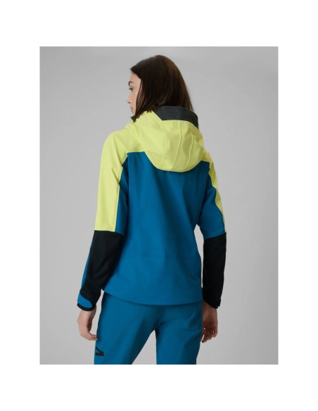 Kurtka softshell wiatroodporna 4f pro membrana 10000 damska 4f 4fwss26tsoff542-71s