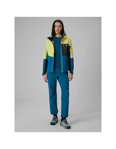 Kurtka softshell wiatroodporna 4f pro membrana 10000 damska 4f 4fwss26tsoff542-71s