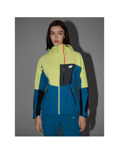 Kurtka softshell wiatroodporna 4f pro membrana 10000 damska 4f 4fwss26tsoff542-71s
