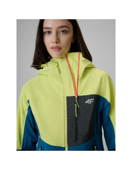 Kurtka softshell wiatroodporna 4f pro membrana 10000 damska 4f 4fwss26tsoff542-71s