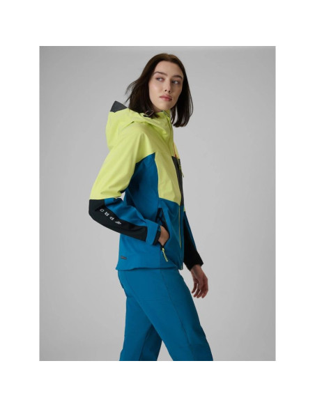 Kurtka softshell wiatroodporna 4f pro membrana 10000 damska 4f 4fwss26tsoff542-71s