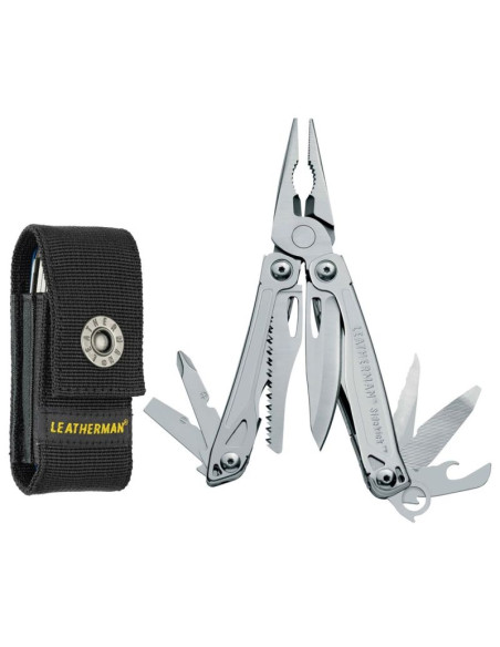 Leatherman sidekick szczypce wielofunkcyjne kieszonkowy 14 przyb. srebrny