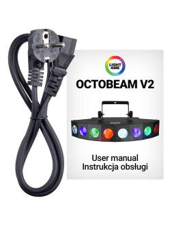Light4me octobeam v2 efekt disco led reflektor