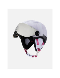 Kask narciarski rossignol whoopee visor impacts biały 2