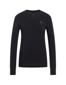 Koszulka damska odlo bl top crew neck l/s merino 260 roz. s czarna
