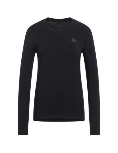 Koszulka damska odlo bl top crew neck l/s merino 260 roz. s czarna