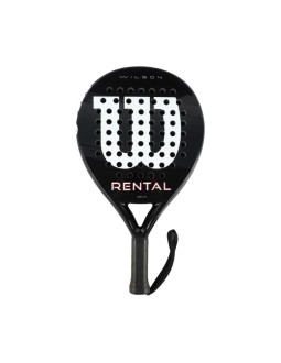 Rakieta do padla wilson rental padel racket v1 4 1/4 czarna wr203211u2