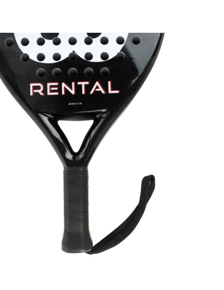 Rakieta do padla wilson rental padel racket v1 4 1/4 czarna wr203211u2
