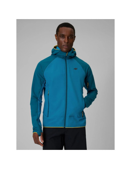 Kurtka softshell wiatroodporna męska 4f 4frss26tsofm644-33s