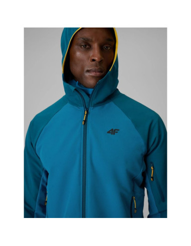 Kurtka softshell wiatroodporna męska 4f 4frss26tsofm644-33s