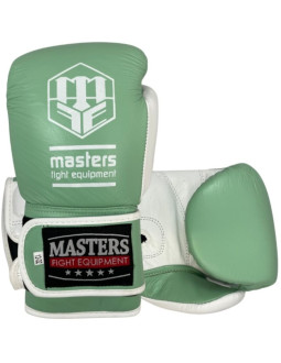 Rękawice bokserskie masters rbt-pastel zielony
