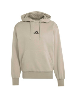 Bluza męska adidas essentials feelcozy hoodie beżowa kf2361 2