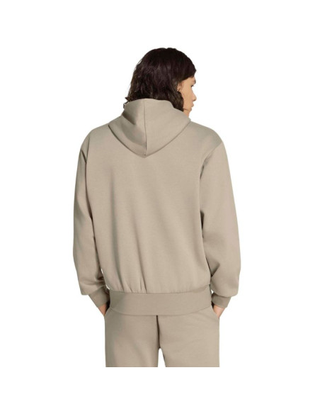 Bluza męska adidas essentials feelcozy hoodie beżowa kf2361