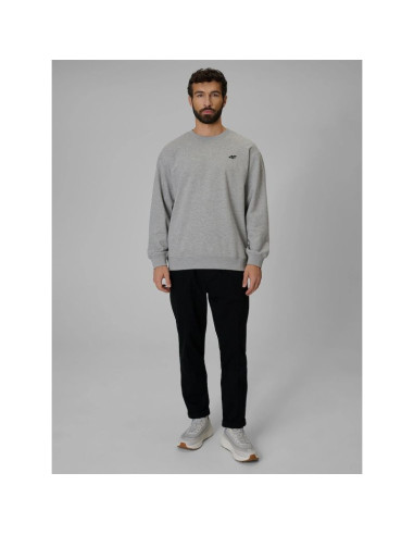 Bluza dresowa regular bez kaptura męska 4f 4frmm00tswsm3059-27m