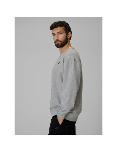 Bluza dresowa regular bez kaptura męska 4f 4frmm00tswsm3059-27m