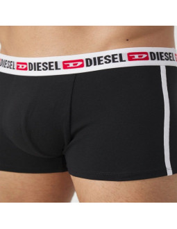 Diesel bokserki majtki męskie men shawn 3-pak czarne modne bawełniane 2