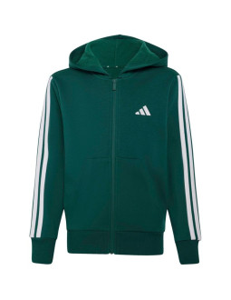 Bluza dla dzieci adidas essentials full-zip zielona kt3373