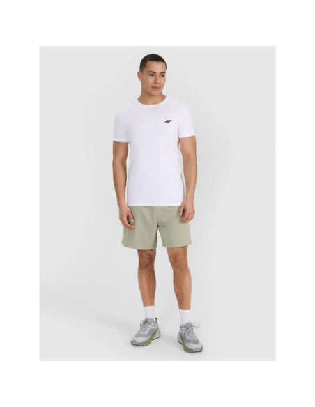 T-shirt slim gładki męski (2-pack) męski 4f 4frmm00ttshm3068-10s