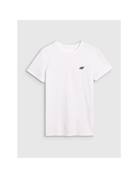 T-shirt slim gładki męski (2-pack) męski 4f 4frmm00ttshm3068-10s