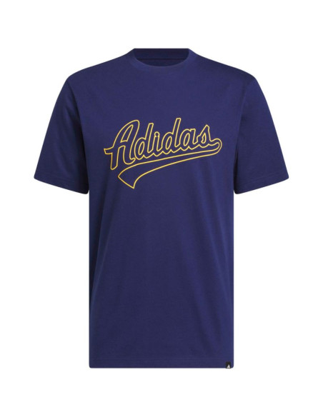 Koszulka męska adidas varsity tailsweep graphic granatowa  kh0387