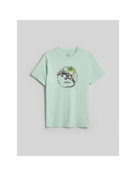 T-shirt regular z nadrukiem męski 4f 4fkaw26ttshm4474-47s