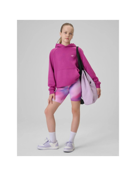 Legginsy kolarki sportowe dziewczęce 4f 4fjrss26tfstf139-90a