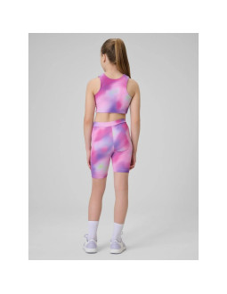 Legginsy kolarki sportowe dziewczęce 4f 4fjrss26tfstf139-90a 2