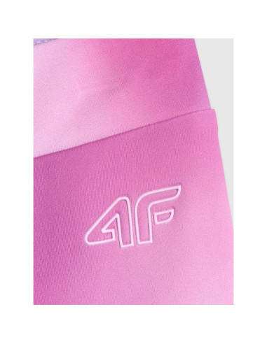 Legginsy kolarki sportowe dziewczęce 4f 4fjrss26tfstf139-90a