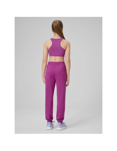 Spodnie sportowe joggery dziewczęce 4f 4fjrss26tftrf1458-53s