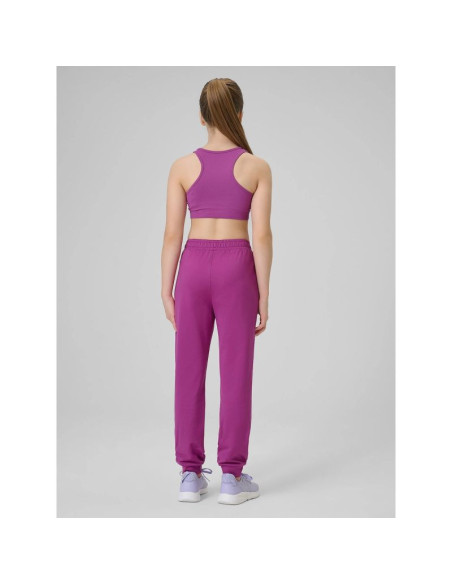Spodnie sportowe joggery dziewczęce 4f 4fjrss26tftrf1458-53s