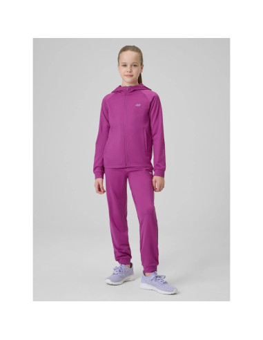 Spodnie sportowe joggery dziewczęce 4f 4fjrss26tftrf1458-53s