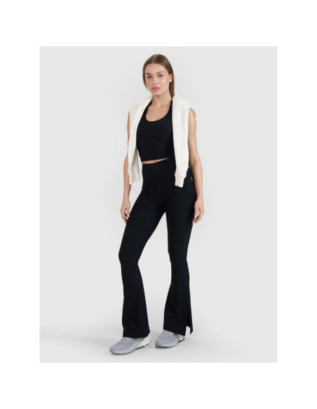 Crop top slim gładki damski 4f | anna lewandowska 4f 4falsss25tslef215-20s