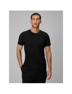 T-shirt slim gładki męski 4f 4frmm00ttshm4193-20s