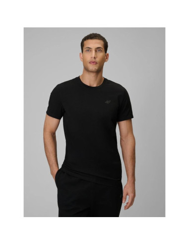 T-shirt slim gładki męski 4f 4frmm00ttshm4193-20s