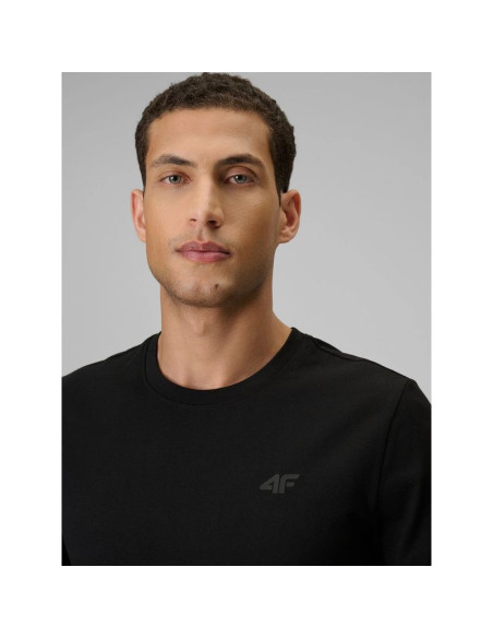 T-shirt slim gładki męski 4f 4frmm00ttshm4193-20s