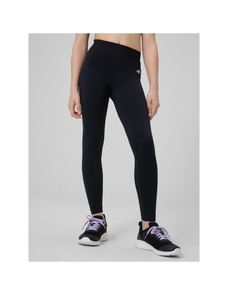 Legginsy sportowe bezszwowe dziewczęce 4f 4fjrss26tftif518-20s