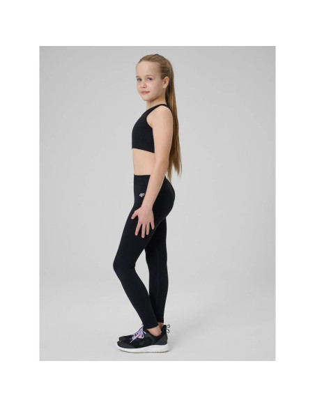 Legginsy sportowe bezszwowe dziewczęce 4f 4fjrss26tftif518-20s