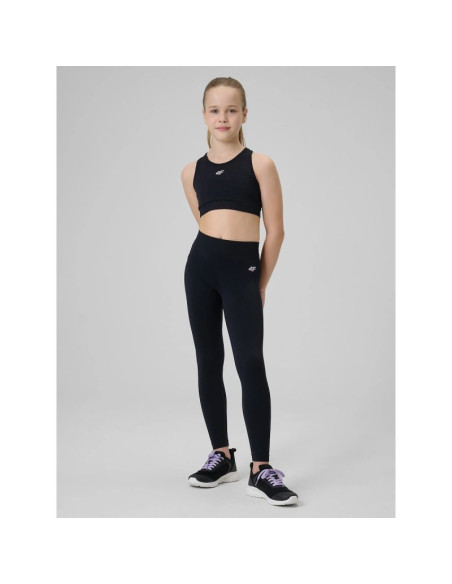 Legginsy sportowe bezszwowe dziewczęce 4f 4fjrss26tftif518-20s