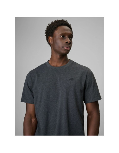 T-shirt regular gładki męski 4f 4frmm00ttshm4192-23m