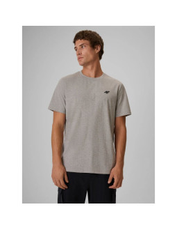 T-shirt regular gładki męski 4f 4frmm00ttshm4192-27m