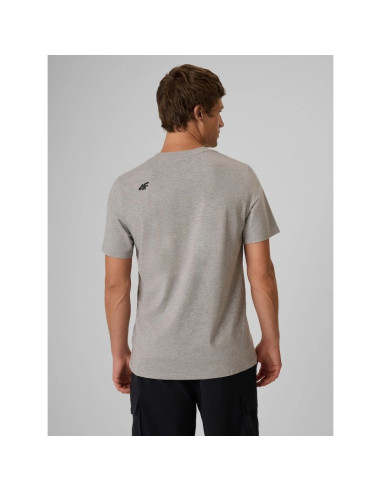 T-shirt regular gładki męski 4f 4frmm00ttshm4192-27m