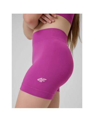 Legginsy krótkie sportowe bezszwowe dziewczęce 4f 4fjrss26tfstf140-53s