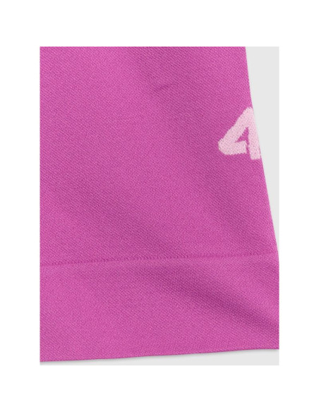 Legginsy krótkie sportowe bezszwowe dziewczęce 4f 4fjrss26tfstf140-53s